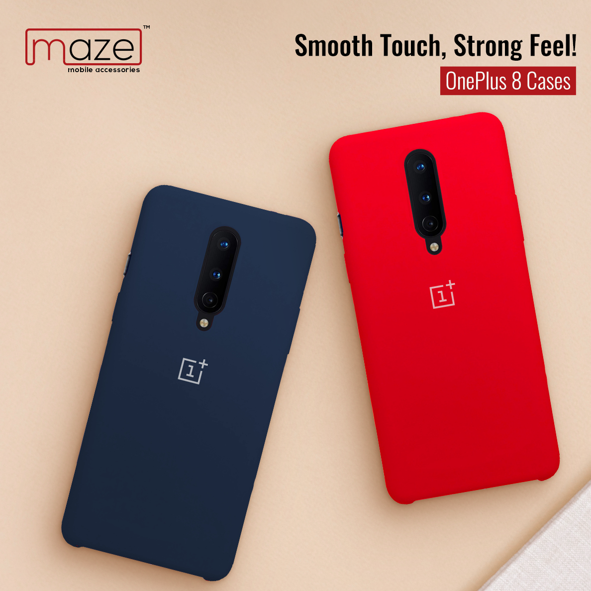 OnePlus 8 Series mobile back covers and cases are all set to fire the market. Shop from Maze